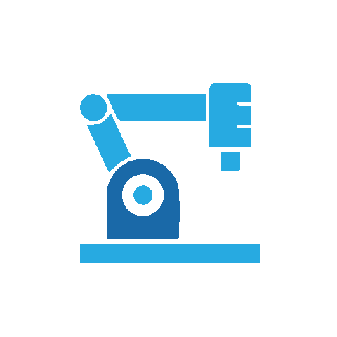 Robot Machine Sticker by Digital Dubai