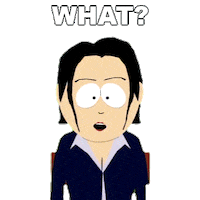 Confused Wait What Sticker by South Park