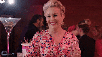 Party Reaction GIF by Real Housewives of Jersey