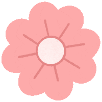 Flower Power Pink Sticker