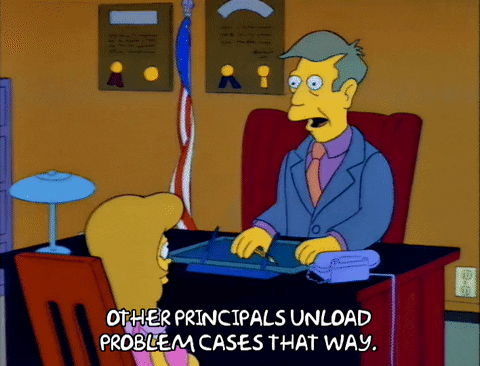 Amused Season 3 GIF by The Simpsons