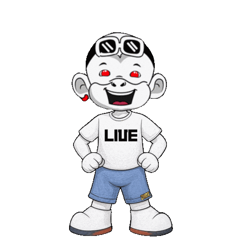 Go Live Cracking Up Sticker by Zhot