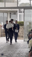 'Flower Men' Step Up at Wedding After Flower Girl Falls Asleep
