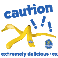 Happy Chiquita Banana Sticker by Chiquita