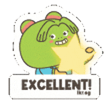 IKR_SG giphyupload frog sg excellent Sticker