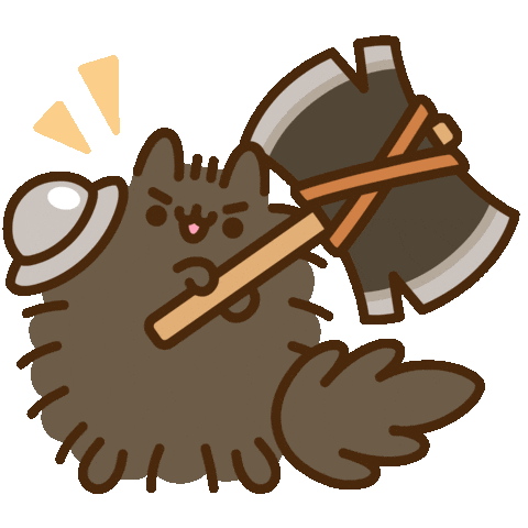 Dungeons And Dragons Cat Sticker by Pusheen
