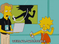 sad lisa simpson GIF