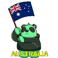 Proud Down Under Sticker by SuperVerse