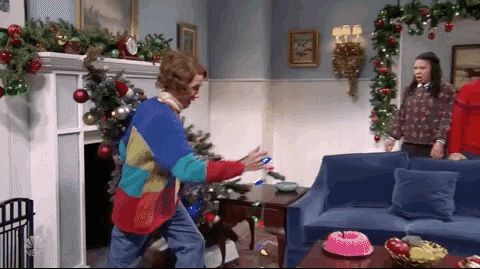 Christmas Tree Snl GIF by Saturday Night Live