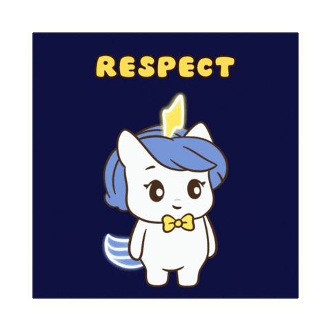Respect Bu Sticker by Brave Unicorn