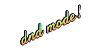 Dnd Mode Sticker