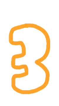 lifeissushi 3 number three サン Sticker