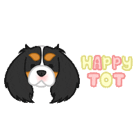 thelittledogpaw dog animal pet cavalierkingcharlesspaniel Sticker
