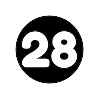 Number Blanco Sticker