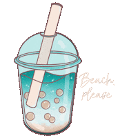 Bubble Tea Boba Sticker