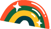 Rainbow Color Sticker by O Boticário