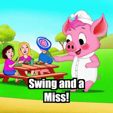 Fun Oops GIF by The Pigasso