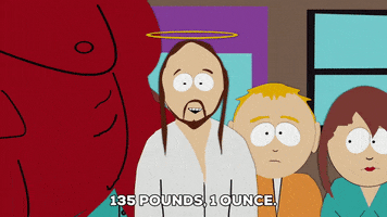 shocked jesus GIF by South Park 