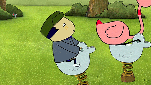 sarahandduck giphyupload duck sarah sarah and duck GIF
