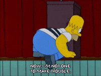 homer simpson stage GIF