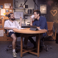 Gregorio Duvivier Spit Take GIF by Porta Dos Fundos