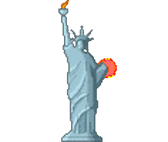 New York City Fireworks Sticker