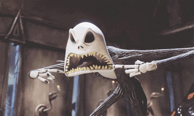 tim burton love GIF