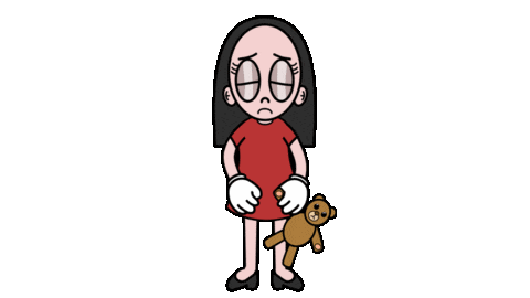 Sad Bear Sticker