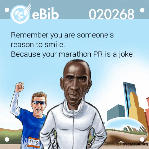 Marathon Running Humor GIF by eBibs