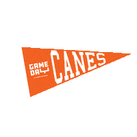 Miami Hurricanes Sticker by GameDay Vodka