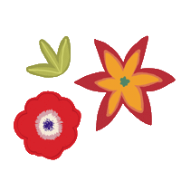 flores Sticker by Lucía Be