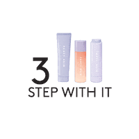 Skincare Routine 3 Step Sticker by Fenty Beauty