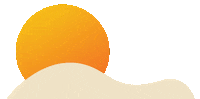 Sun Sunset Sticker by AEG Presents