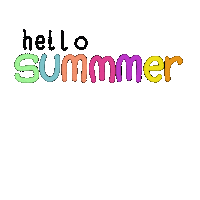 Happy Summer Sticker