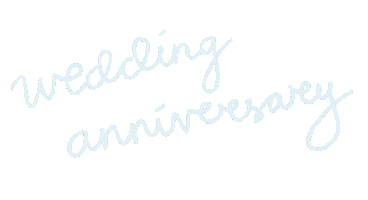 Happy Anniversary Wedding Sticker
