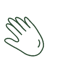 Hand Sticker by blish ag