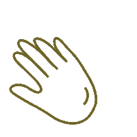 blish_ag hand blish blishag Sticker
