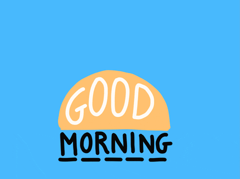 Happy Good Morning GIF by Fox Fisher