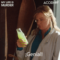 Lucy Lawless Acorn Tv GIF by Acorn TV Latin America