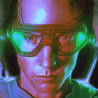 Glitch Space GIF