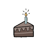 Celebrate Happy Birthday Sticker by little letters studio
