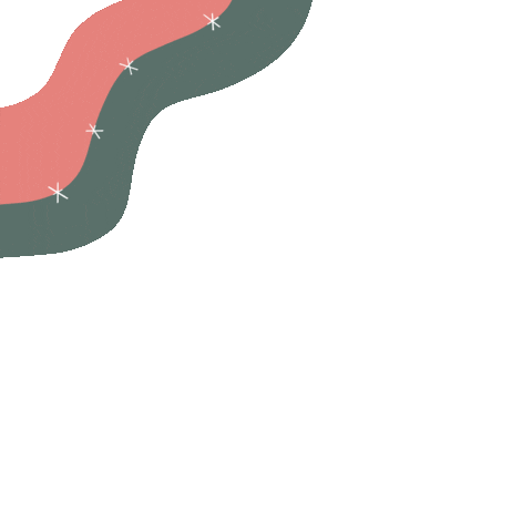 Waves Mouth Sticker