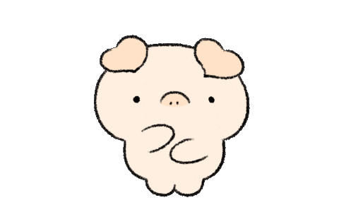 小豬 Sticker by BREAD TREE