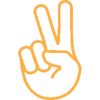 ThurmanOrtho smile peace groovy orthodontics Sticker