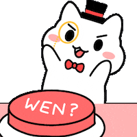 Wen Sticker by Leo Maine Coon