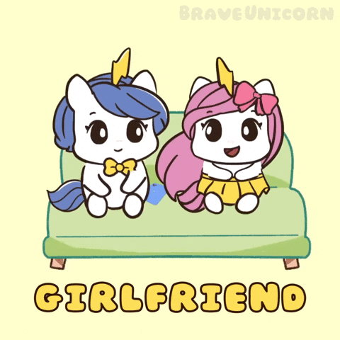 My Girl Boo GIF by Brave Unicorn