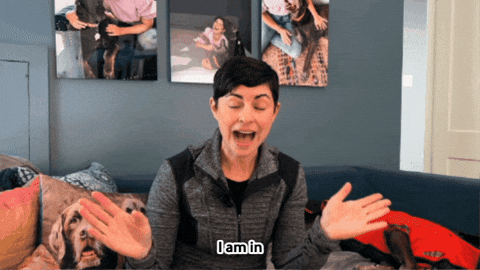 I Am In GIF by Tori Mistick Wear Wag Repeat