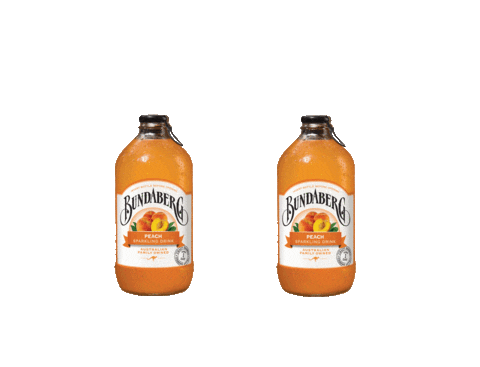 Cheers Bundaberg Peach Sticker by Bundaberg Brewed Drinks