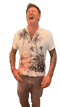 AaronDellaVedova laughing tattoo lmao aaron Sticker