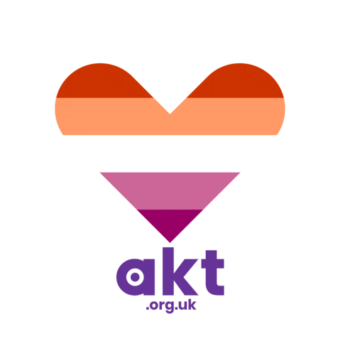 Lesbian Flag Sticker by aktcharity